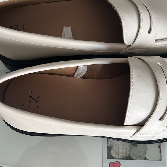 Brand New White Loafers - Picture 2 of 4